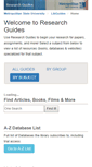 Mobile Screenshot of libguides.metrostate.edu